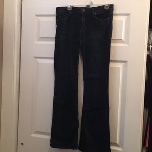 Generic denim flare jeans